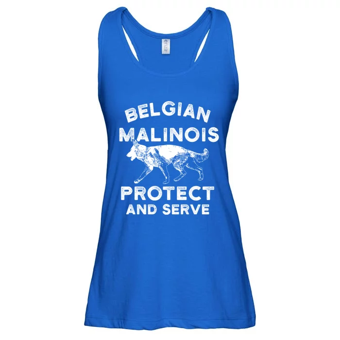 K9 Unit Belgian Malinois Protect Pd Police Trainer Gift Ladies Essential Flowy Tank