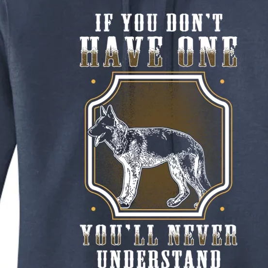 K9 Unit Belgian Malinois Understand Pd Police Trainer Funny Gift Women's Pullover Hoodie