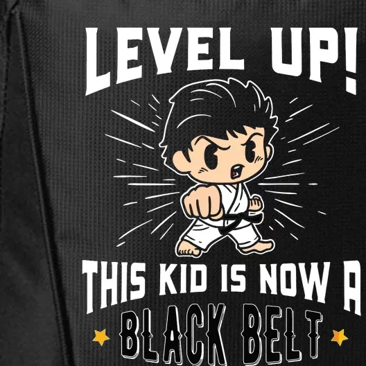 Karate Uniform Black Belt Award T Gifts City Backpack