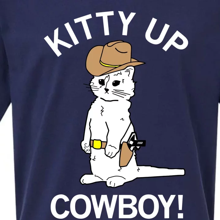 Kitty Up Cowboy Sueded Cloud Jersey T-Shirt