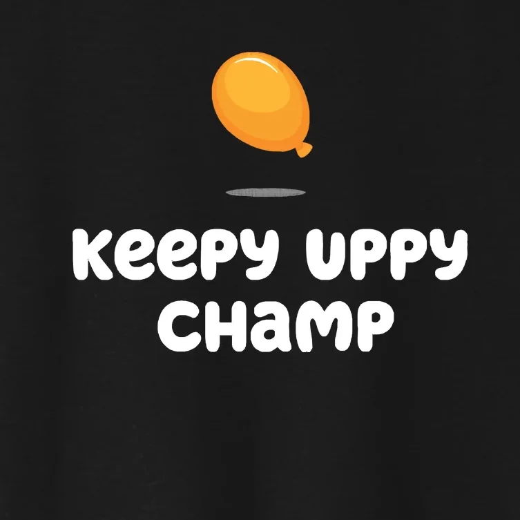 Keepy Uppy Champ Women's Crop Top Tee