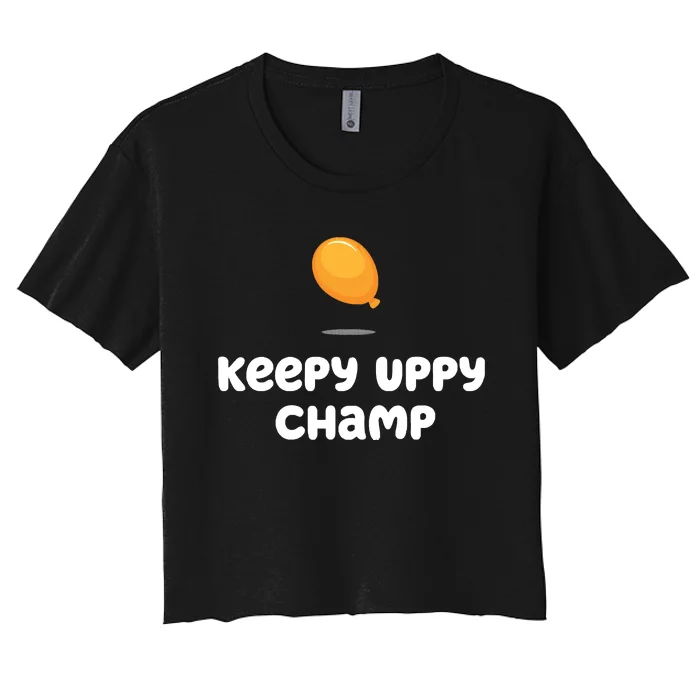 Keepy Uppy Champ Women's Crop Top Tee