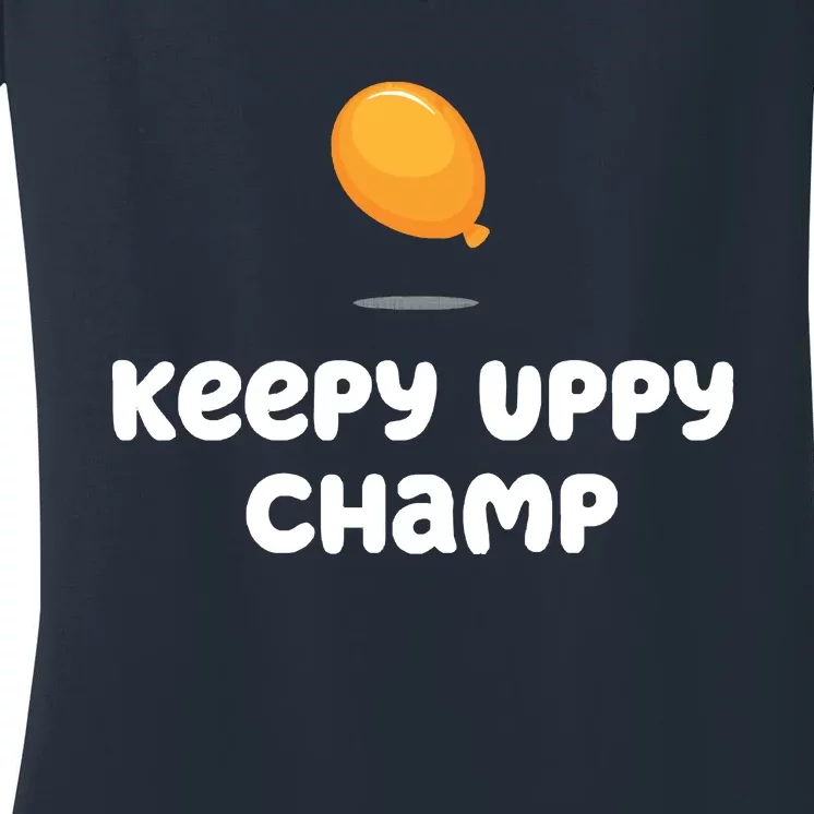 Keepy Uppy Champ Women's V-Neck T-Shirt