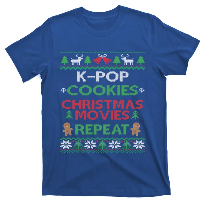 Kpop Ugly Christmas Gift Korean Pop Music Fan Gift T-Shirt