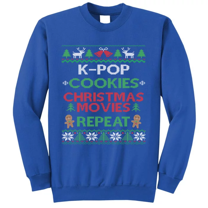 Kpop Ugly Christmas Gift Korean Pop Music Fan Gift Tall Sweatshirt