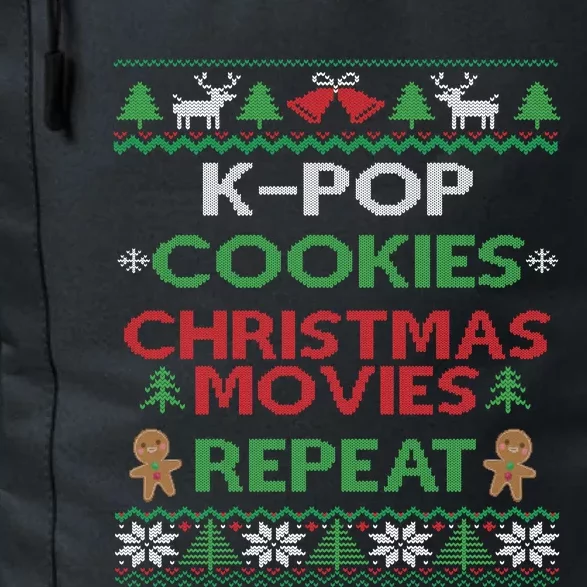 Kpop Ugly Christmas Gift Korean Pop Music Fan Gift Daily Commute Backpack