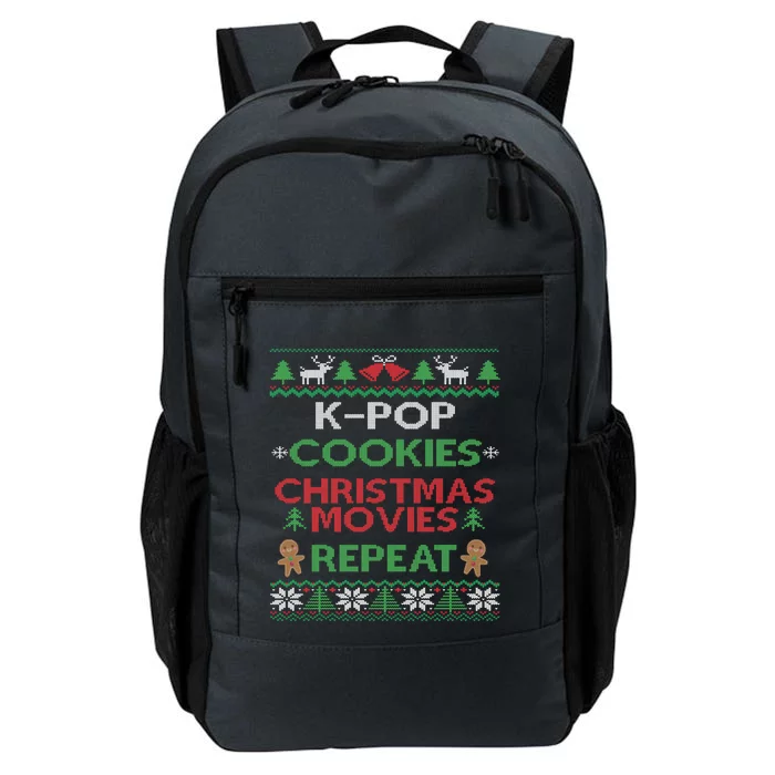 Kpop Ugly Christmas Gift Korean Pop Music Fan Gift Daily Commute Backpack