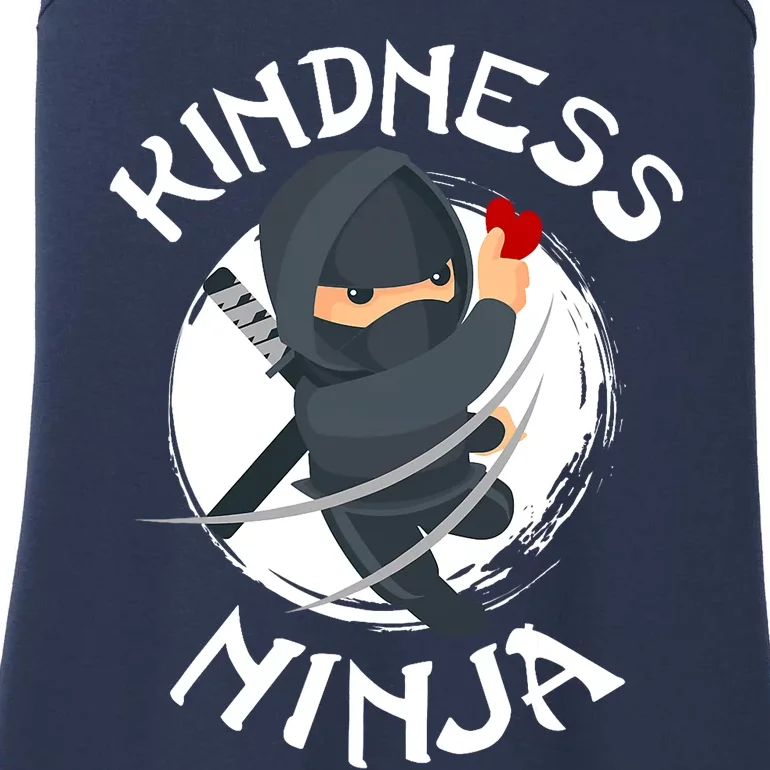 Kids Unity Day Orange Kindness Ninja Anti Bullying Ladies Essential Tank