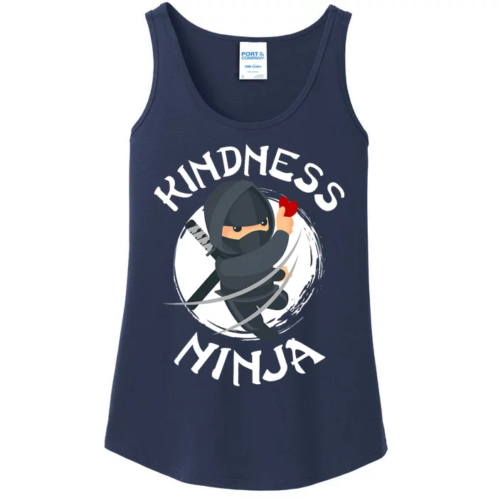 Kids Unity Day Orange Kindness Ninja Anti Bullying Ladies Essential Tank