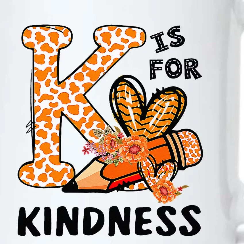 Kindness Unity Day Orange No Bullying Teachers Kids Black Color Changing Mug