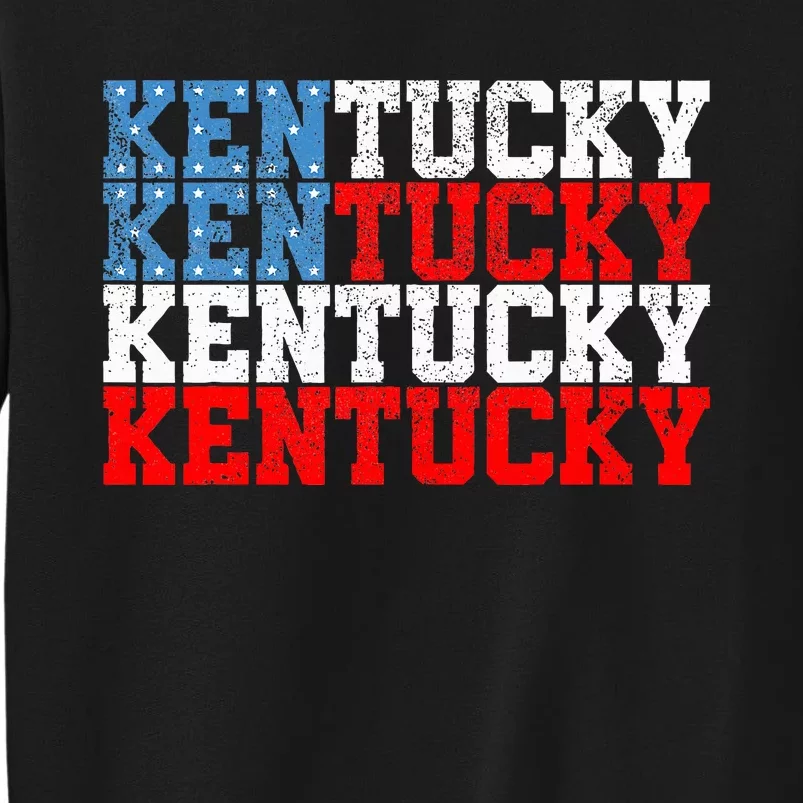 Kentucky Usa Flag 4th Of July Fourth American Sweatshirt