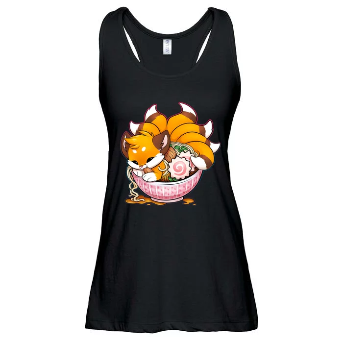 Kitsune Udon Ladies Essential Flowy Tank