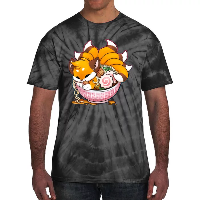 Kitsune Udon Tie-Dye T-Shirt