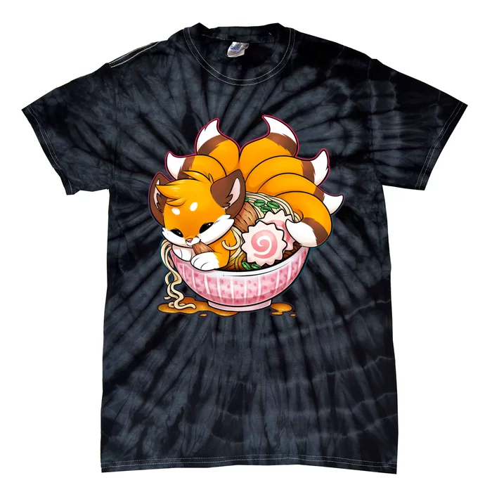 Kitsune Udon Tie-Dye T-Shirt