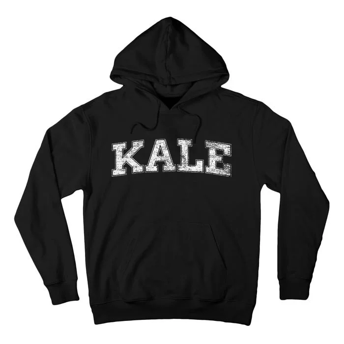 Kale University Leafy Greens Organic Gardener Go Vegan Tall Hoodie