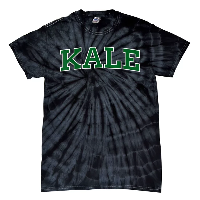 KALE UNIVERSITY LEAFY GREENS ORGANIC GARDENER GO VEGAN Tie-Dye T-Shirt