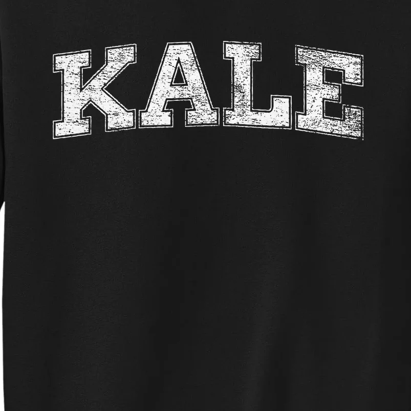 Kale University Leafy Greens Organic Gardener Go Vegan Tall Sweatshirt