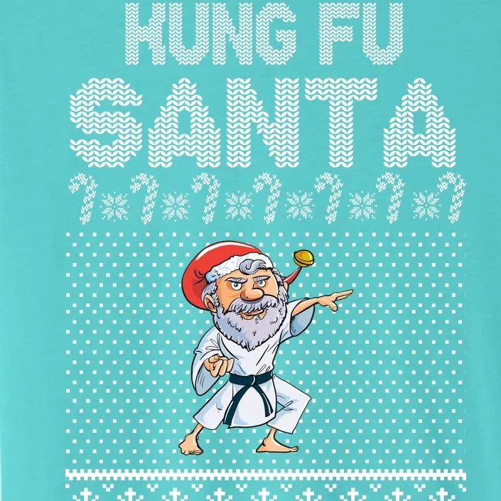 Kung Fu Santa Ugly Christmas ChromaSoft Performance T-Shirt