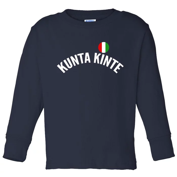 Kunta Kinte Toddler Long Sleeve Shirt