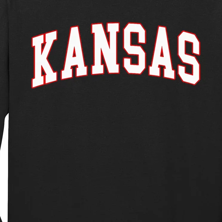 Kansas United States Tall Long Sleeve T-Shirt