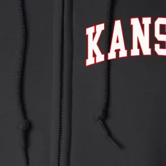 Kansas United States Full Zip Hoodie