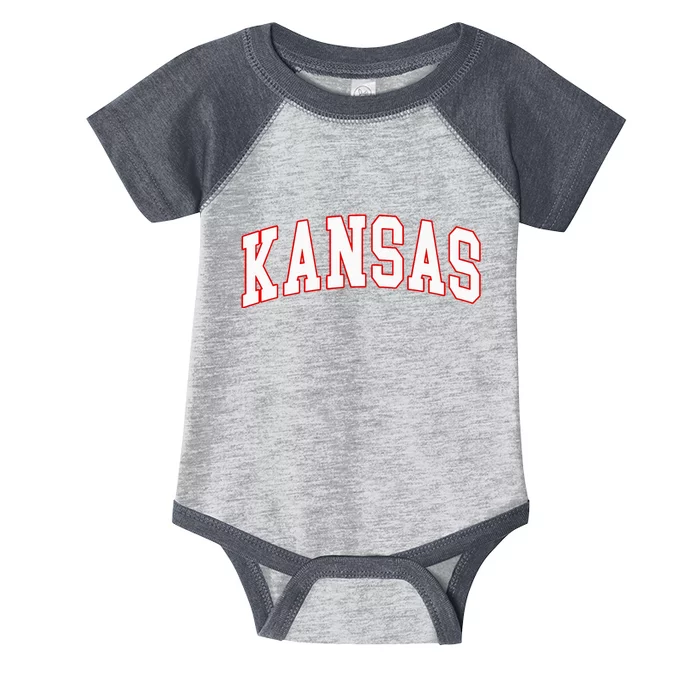 Kansas United States Infant Baby Jersey Bodysuit