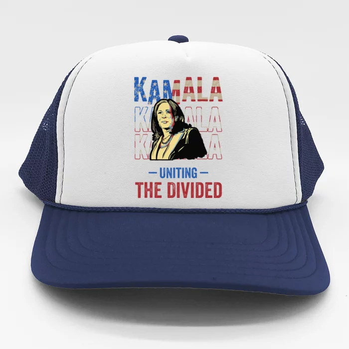 Kamala Uniting The Divided Kamala Harris Trucker Hat