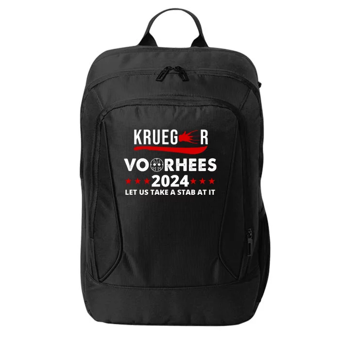 Krueger Voorhees 2024 Let Us Take A Stab At It City Backpack