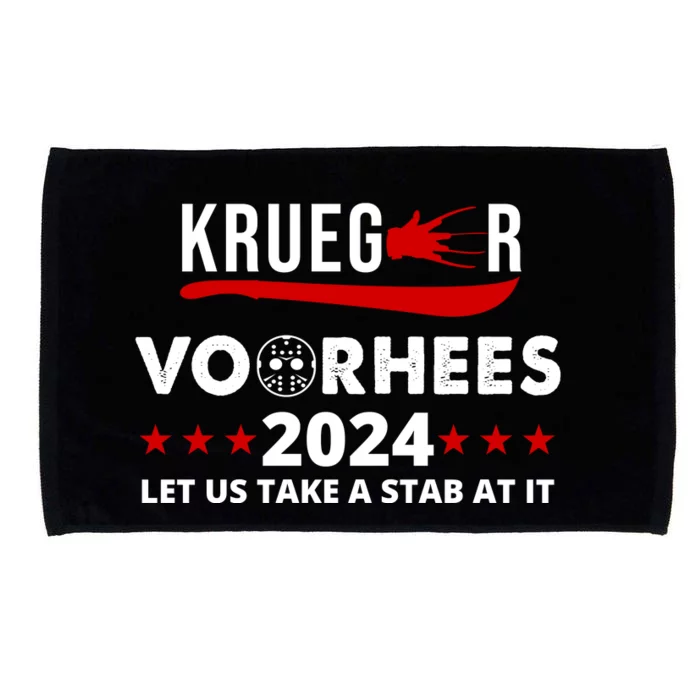 Krueger Voorhees 2024 Let Us Take A Stab At It Microfiber Hand Towel