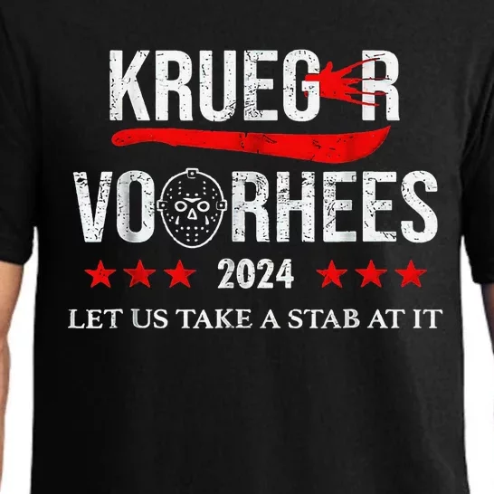 Krueger Voorhees 2024 Let Us Take A Stab At It Pajama Set