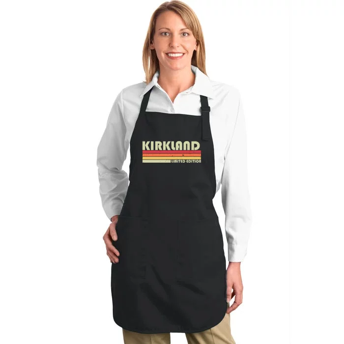 Kirkland Vintage 80 Birthday Full-Length Apron With Pocket