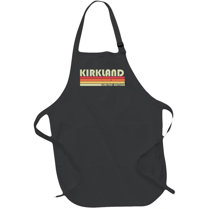 Kirkland Vintage 80 Birthday Full-Length Apron With Pocket