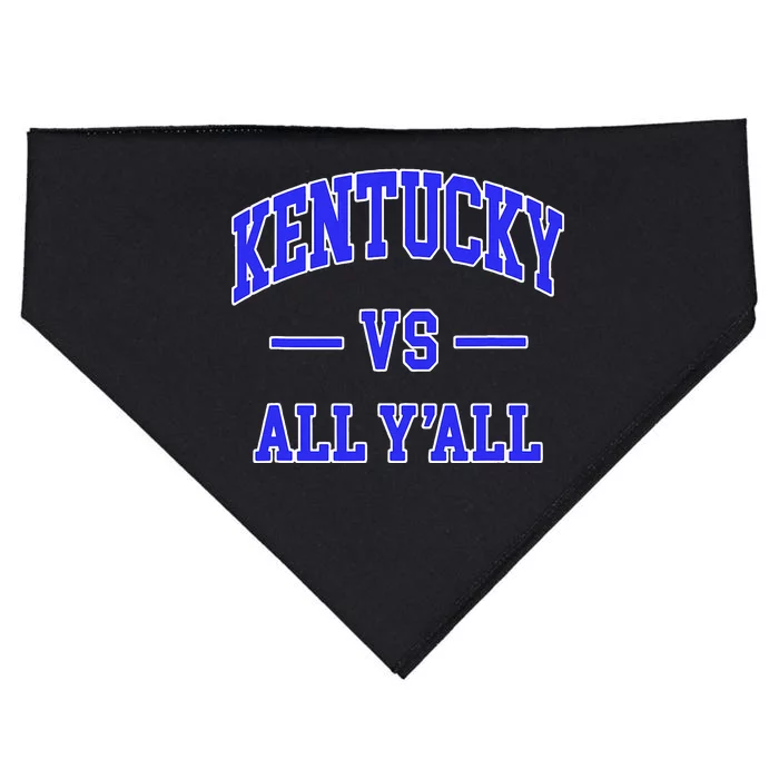 Kentucky Vs All Yall Throwback USA-Made Doggie Bandana