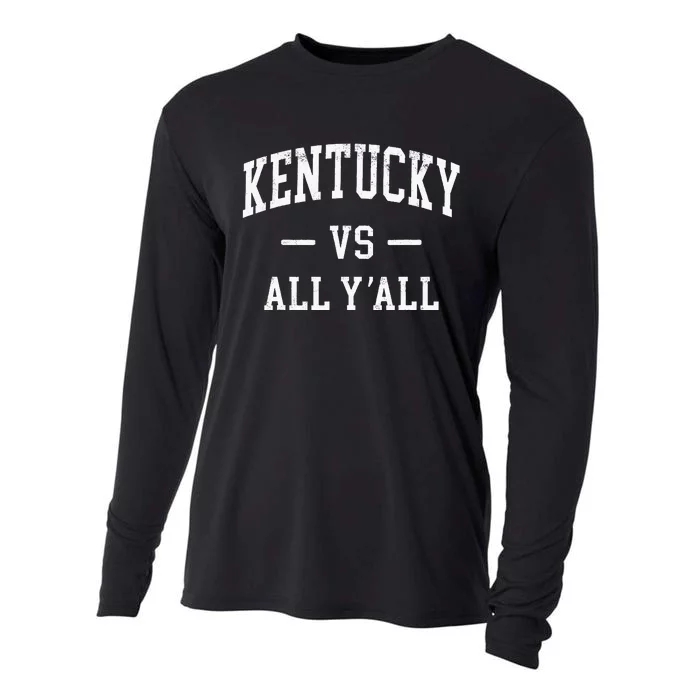 Kentucky Vs All YAll Throwback Classic Cooling Performance Long Sleeve Crew