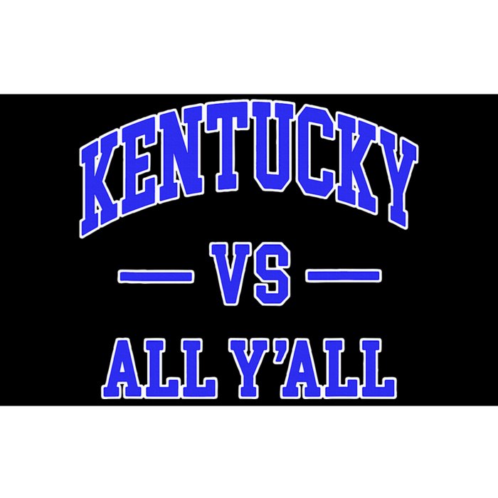 Kentucky Vs All YAll Throwback Bumper Sticker