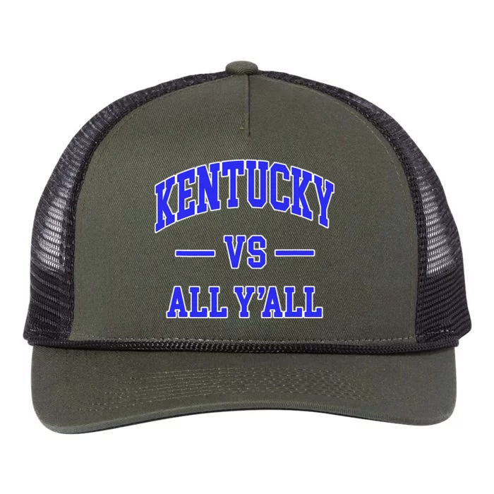 Kentucky Vs All YAll Throwback Retro Rope Trucker Hat Cap