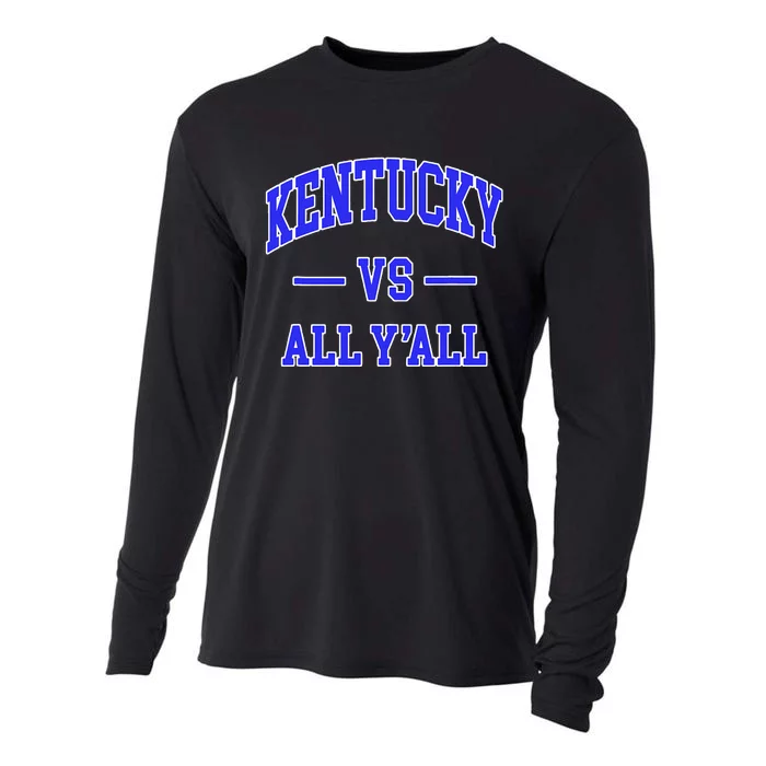 Kentucky Vs All Yall Throwback Cooling Performance Long Sleeve Crew