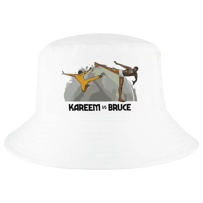 Kareem Vs Bruce Cool Comfort Performance Bucket Hat