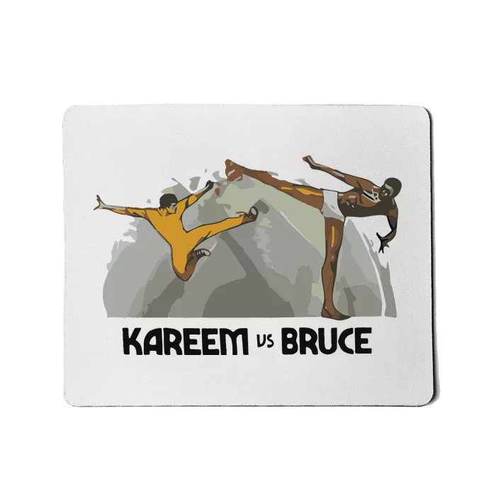 Kareem Vs Bruce Mousepad