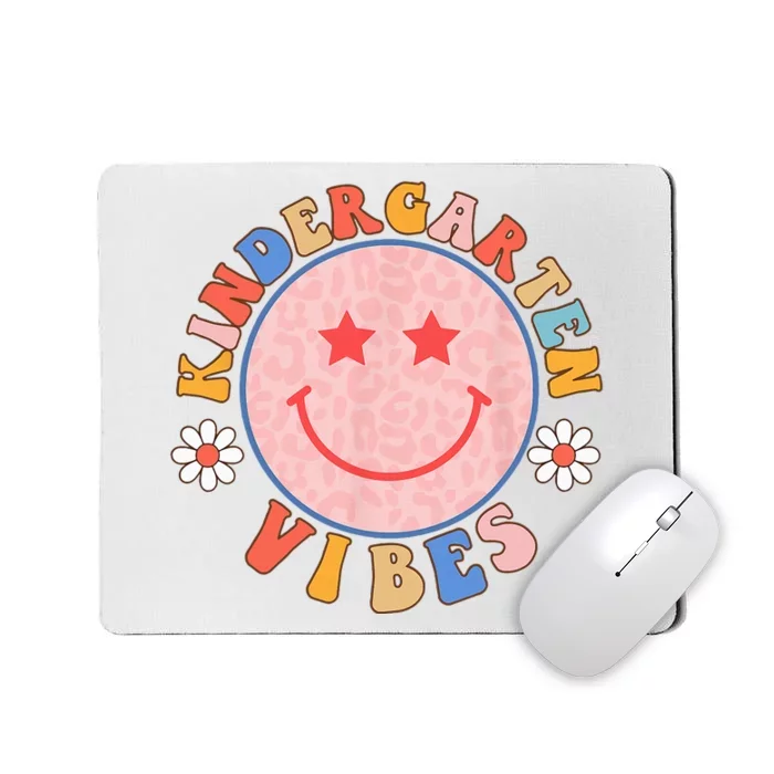 Kindergarten vibes back to School funny teacher student Mousepad