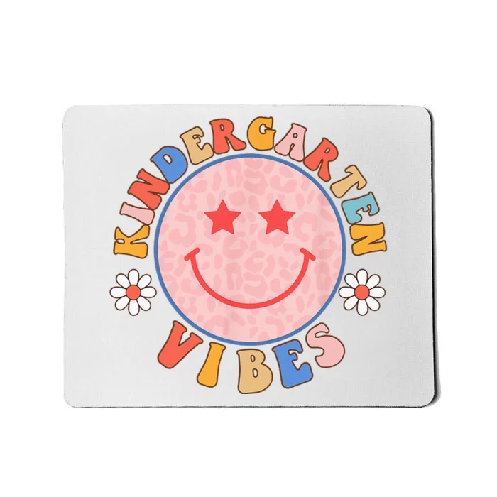 Kindergarten vibes back to School funny teacher student Mousepad