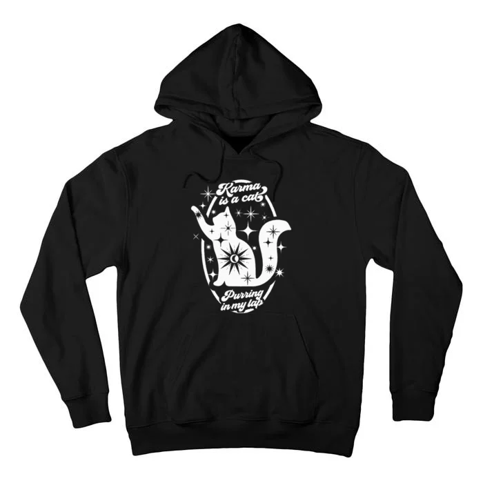 Karma Vibes Cat Lover's Companion Tall Hoodie