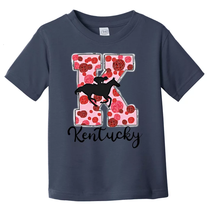 Kentucky Vibes Derby Horse Racing Horse Racing Toddler T-Shirt