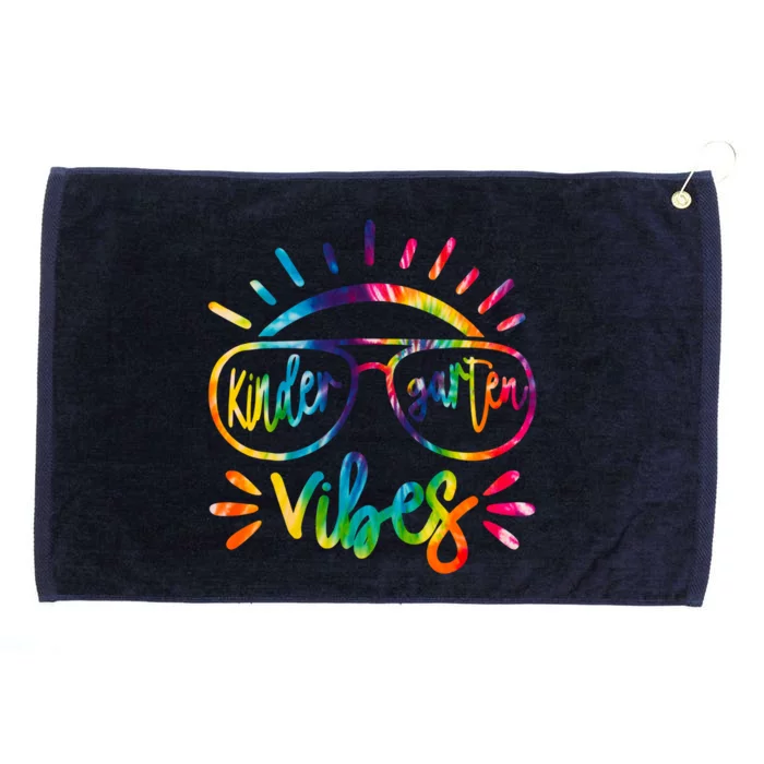 Kindergarten Vibes Hello Kindergarten Team Kindergarten Gift Grommeted Golf Towel