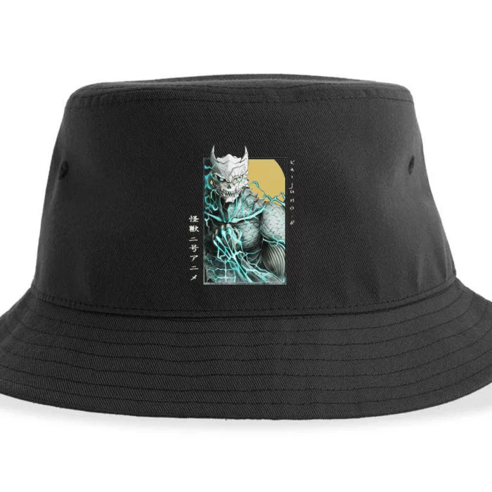 Kaiju Vintage Japanese Monster No. 8 Sustainable Bucket Hat