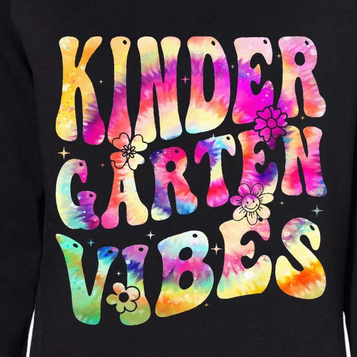 Kindergarten Vibes Kindergarten Team Back To School Womens California Wash Sweatshirt