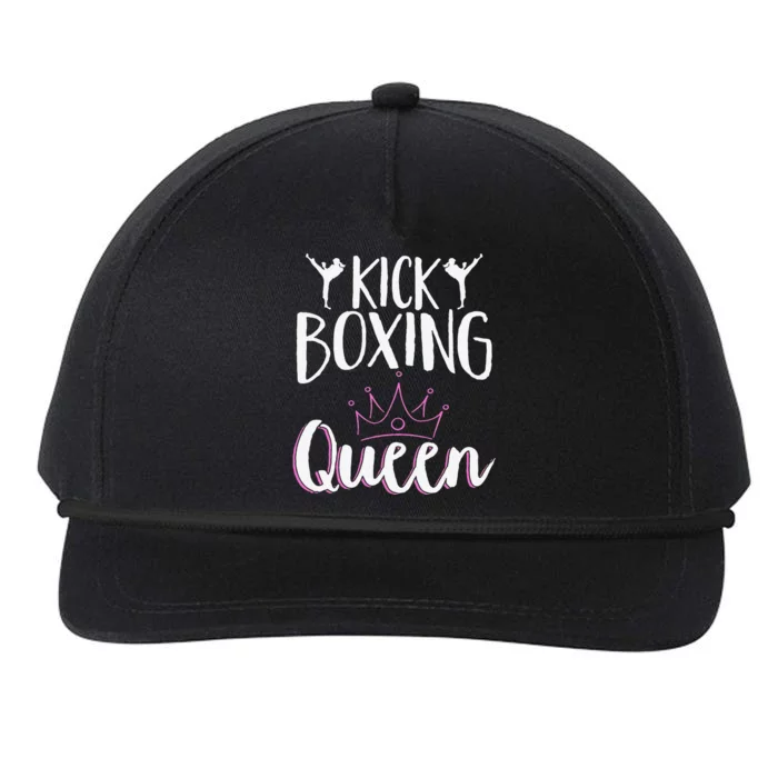 Kickboxing Vintage Kickboxing Queen Snapback Five-Panel Rope Hat