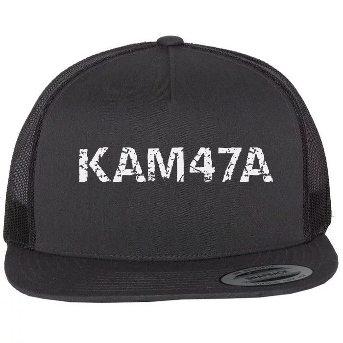 Kam47la Vintage Kamala Harris Election 47th President Flat Bill Trucker Hat