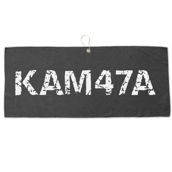 Kam47la Vintage Kamala Harris Election 47th President Large Microfiber Waffle Golf Towel