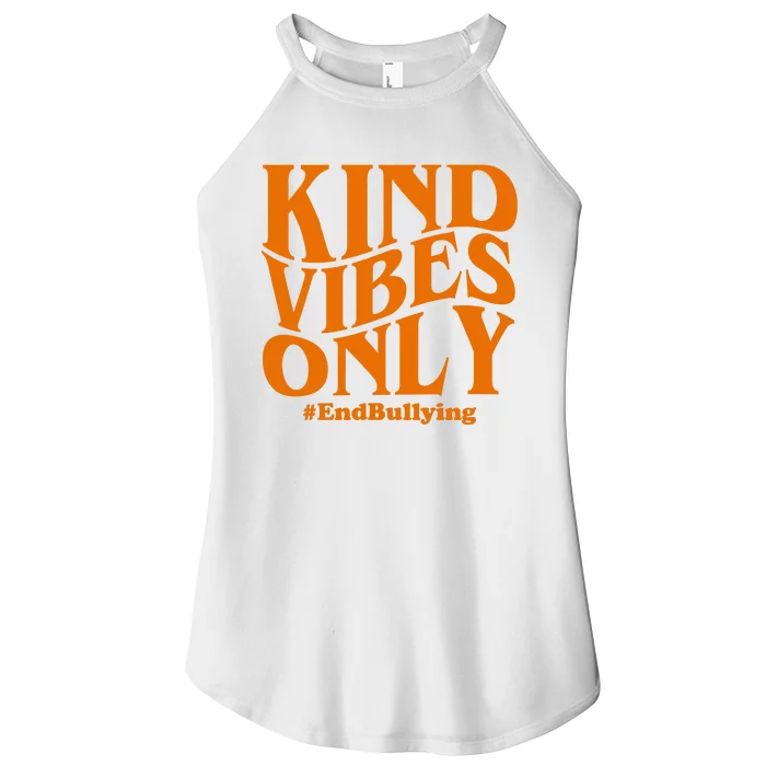 Kind Vibes Only End Bullying Women’s Perfect Tri Rocker Tank